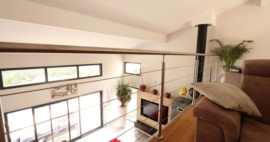 maison contemporaine prestige avec mezzanine