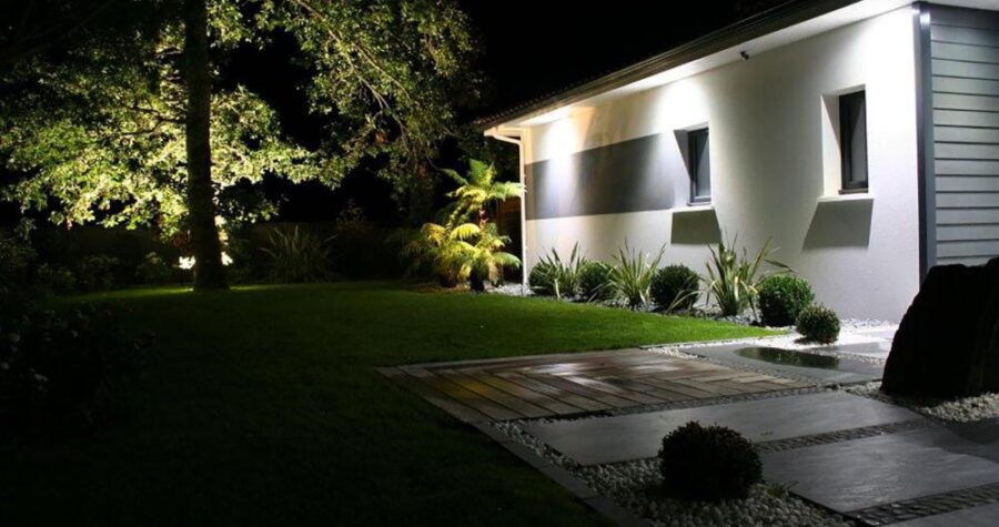 villa design version nuit