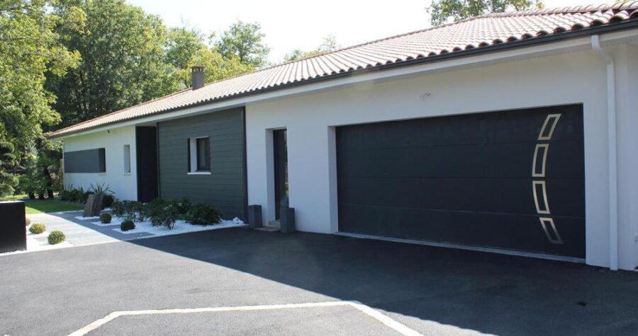 villa design avec garage