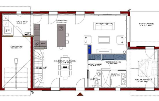 Plan-maison-Bastide-Belgrave-classique-rdc-85.42m2-cuisine-ouverte