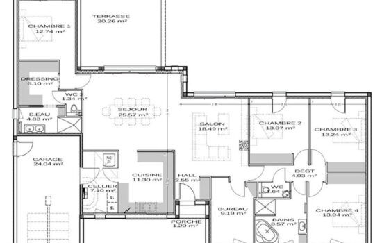 Plan-maison-contemporaine-Lycka-plain-pied-153m2