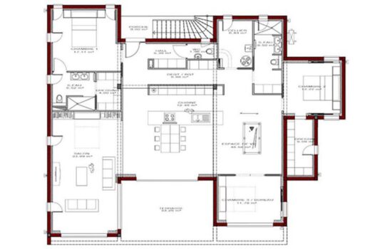 Plan-maison-lumineuse-Aion-RDC-185m2