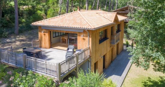 maison bois bassin arcachon