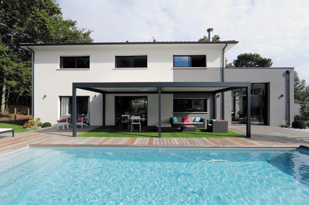 Maison design avec piscine