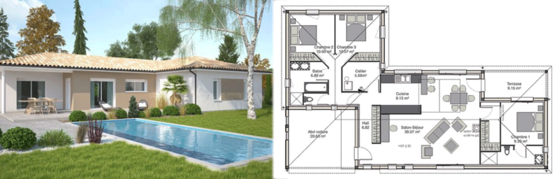 Les avantages d’une maison plan en L : découvrez les modèles IGC