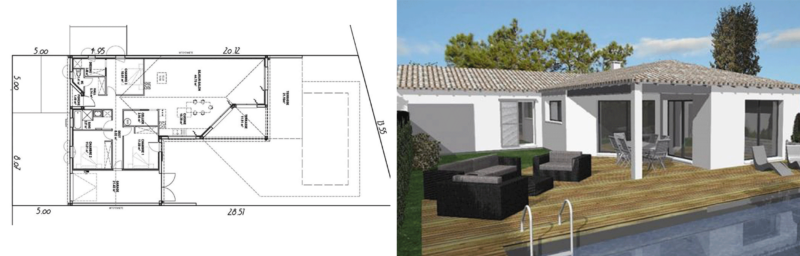 Les avantages d’une maison plan en L : découvrez les modèles IGC