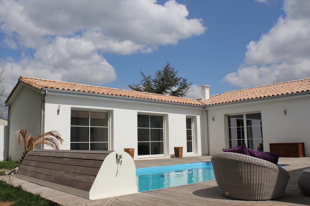 maison moderne à l'île de Ré