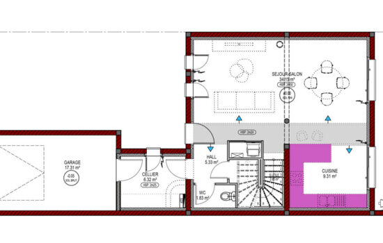 plan-maison-de-ville-rdc-estrella