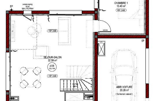 plan-maison-moderne-Clara-rez-de-chaussee