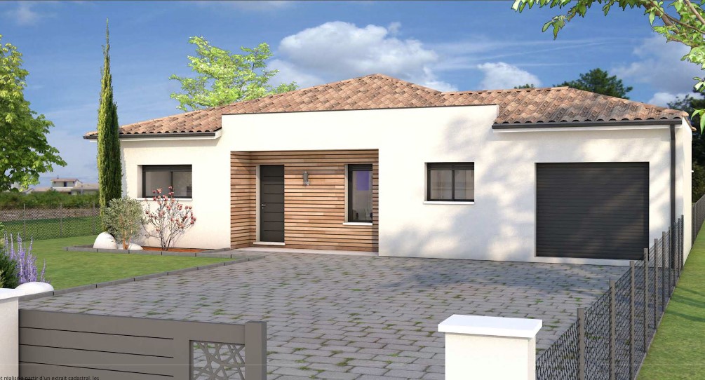 Maison + terrain Saint-rogatien  (Charente-Maritime 17)