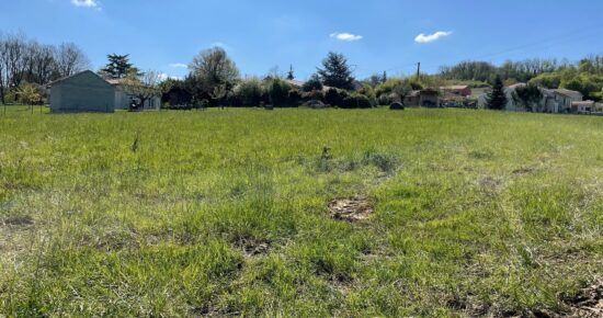 Terrain constructible Saint-caprais-de-lerm  (Lot et Garonne 47)