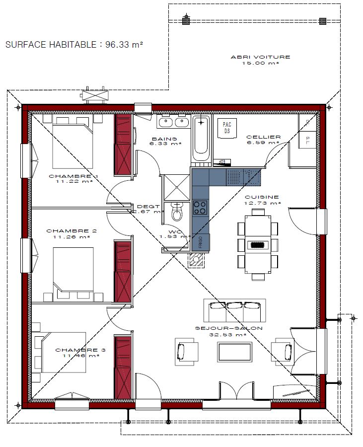 Maison avec terrain Eauze  (Gers 32)