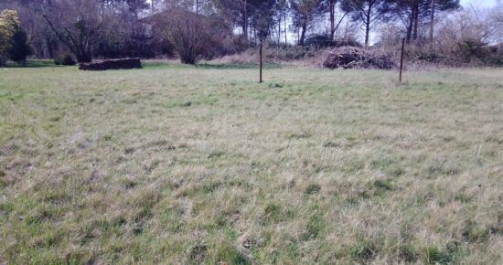 Terrain constructible Vayres  (Gironde 33)