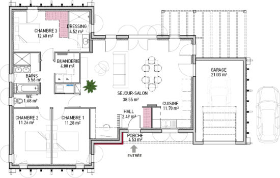 Plan maison basque