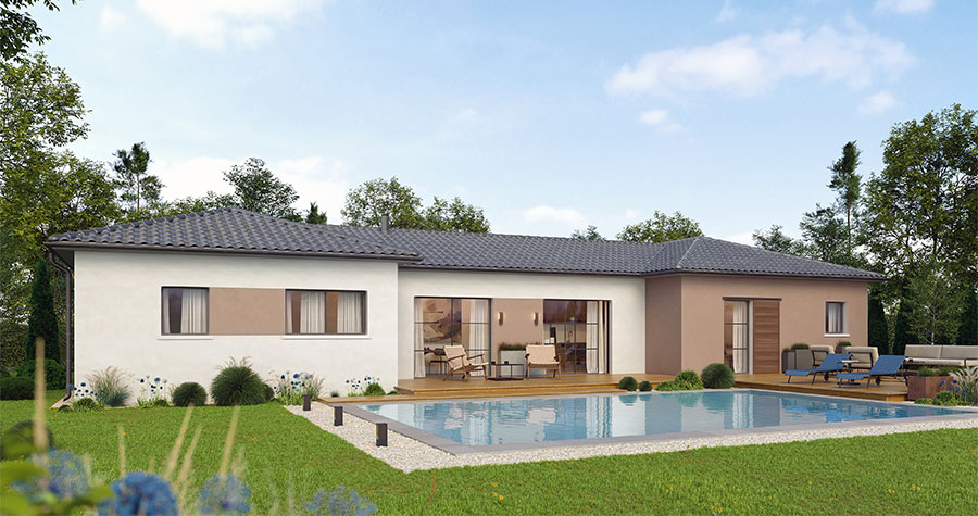 Maison + terrain Pontonx-sur-l'adour  (Landes 40)