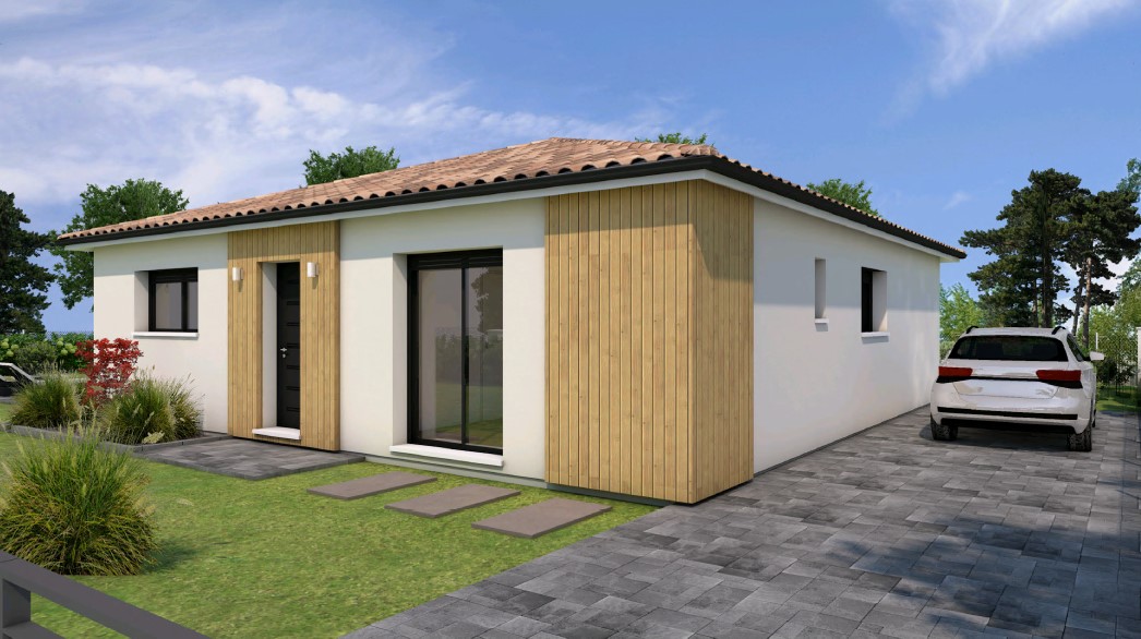 Maison + terrain Saint-symphorien  (Gironde 33)