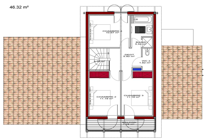 Maison avec terrain Angresse  (Landes 40)