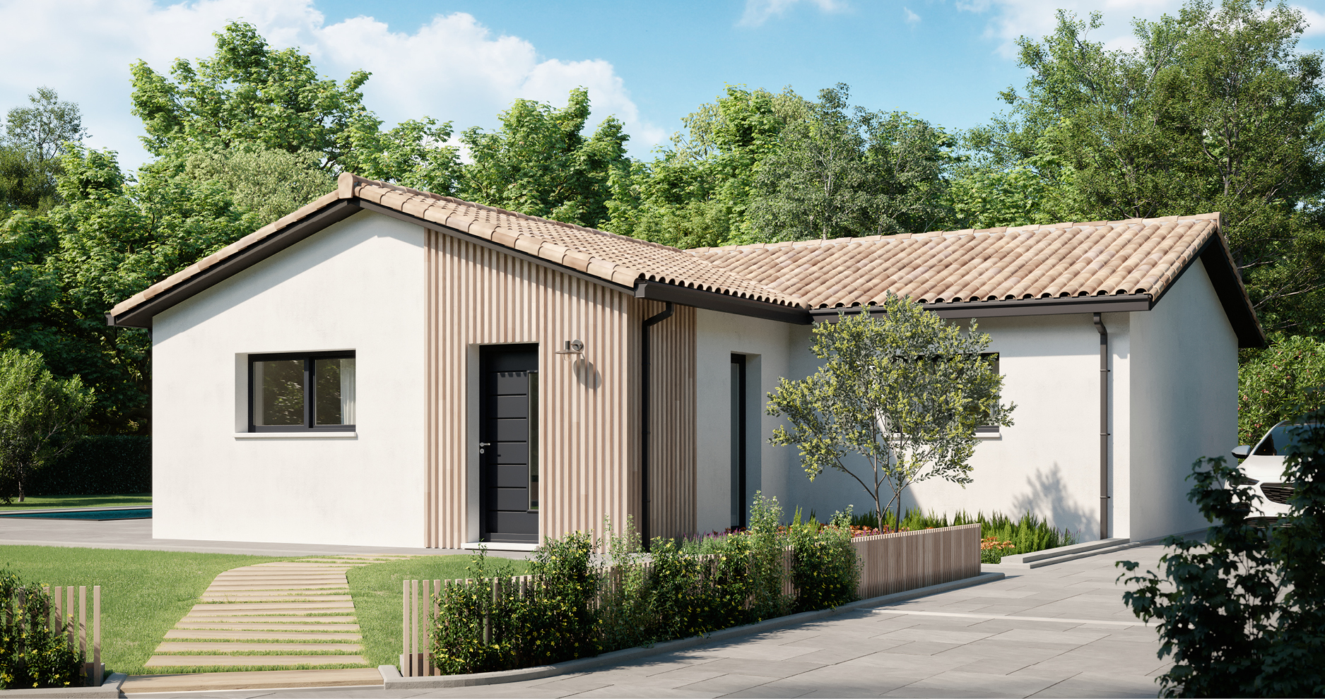 Maison + terrain Saint-symphorien  (Gironde 33)