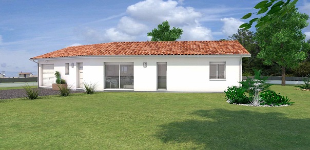 Maison + terrain Monségur  (Landes 40)