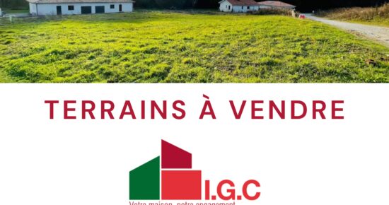 Terrain constructible Pouillon  (Landes 40)